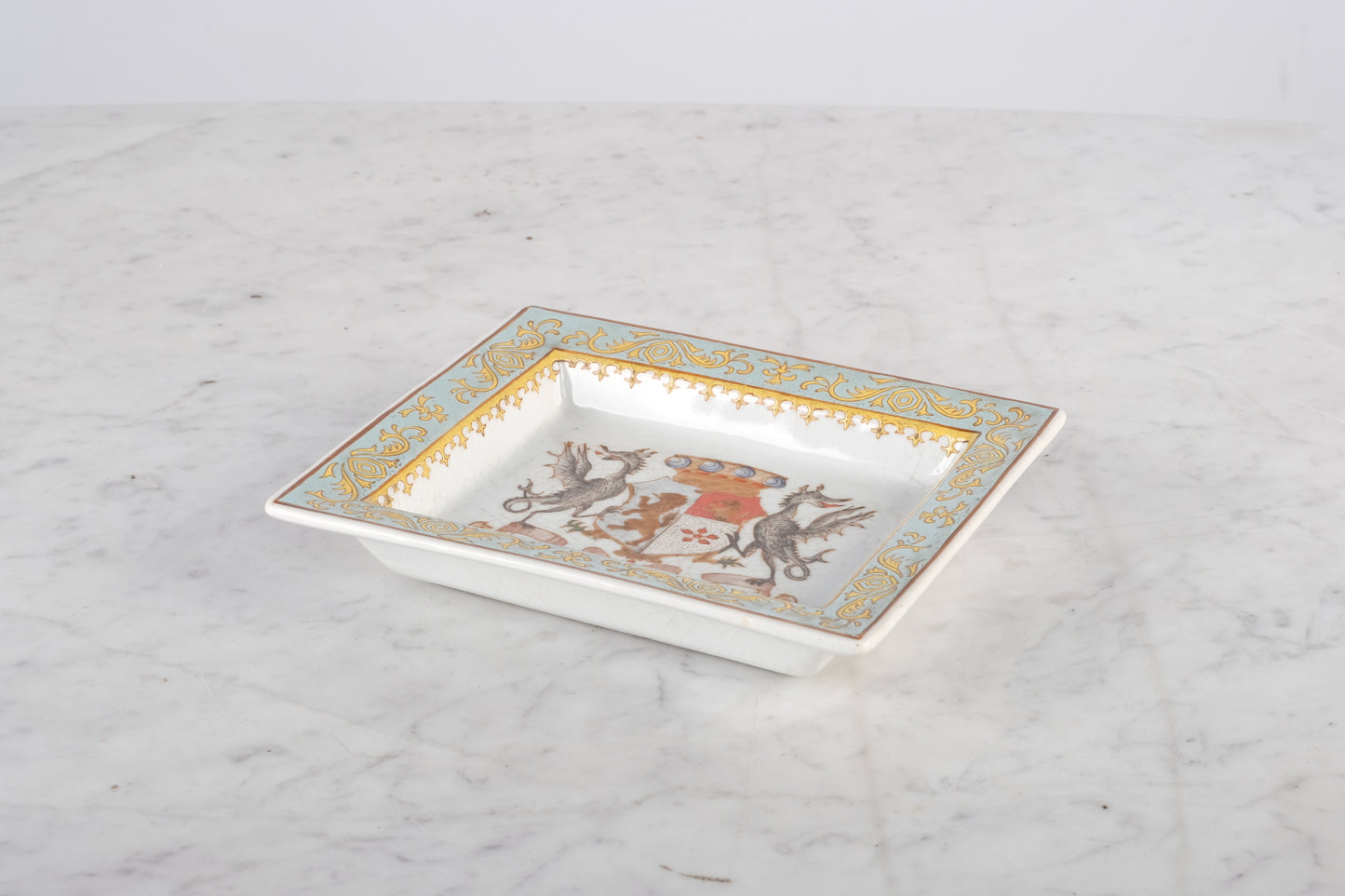 AUTHENTIC WONG LEE 1895 PORCELAIN SAUCER BOWL