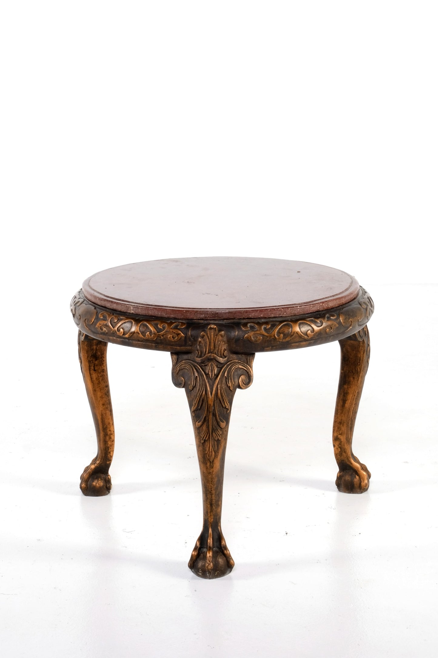 ANTIQUE EUROPEAN OCCASIONAL COFFEE/WINE SIDE TABLE