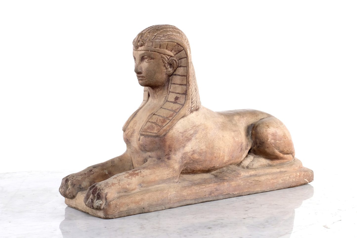 PAIR OF LARGE FRENCH EGYPTIAN SPHINX