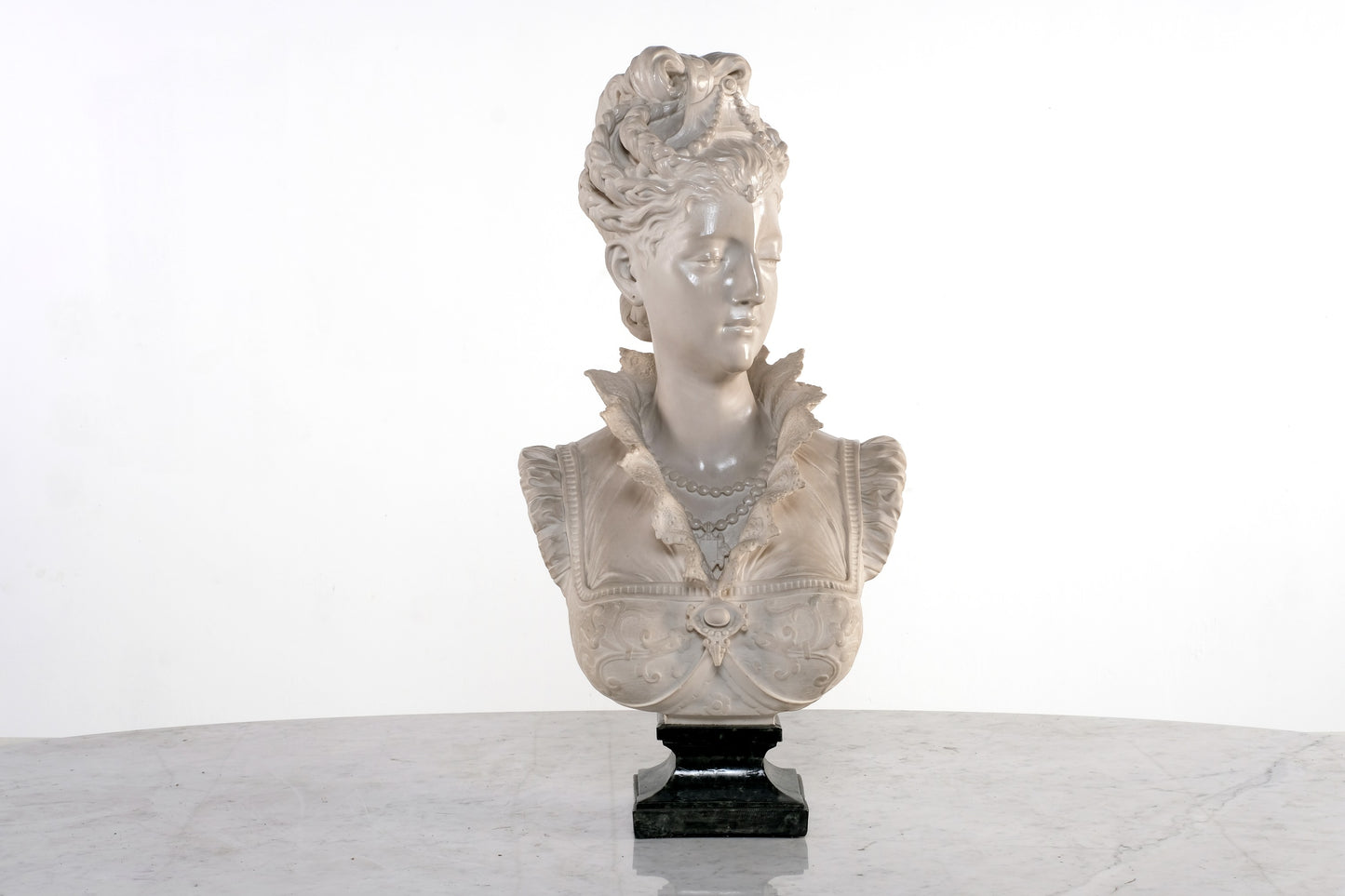 FRENCH ART DECO HEAD OF DIANE DE POITIERS
