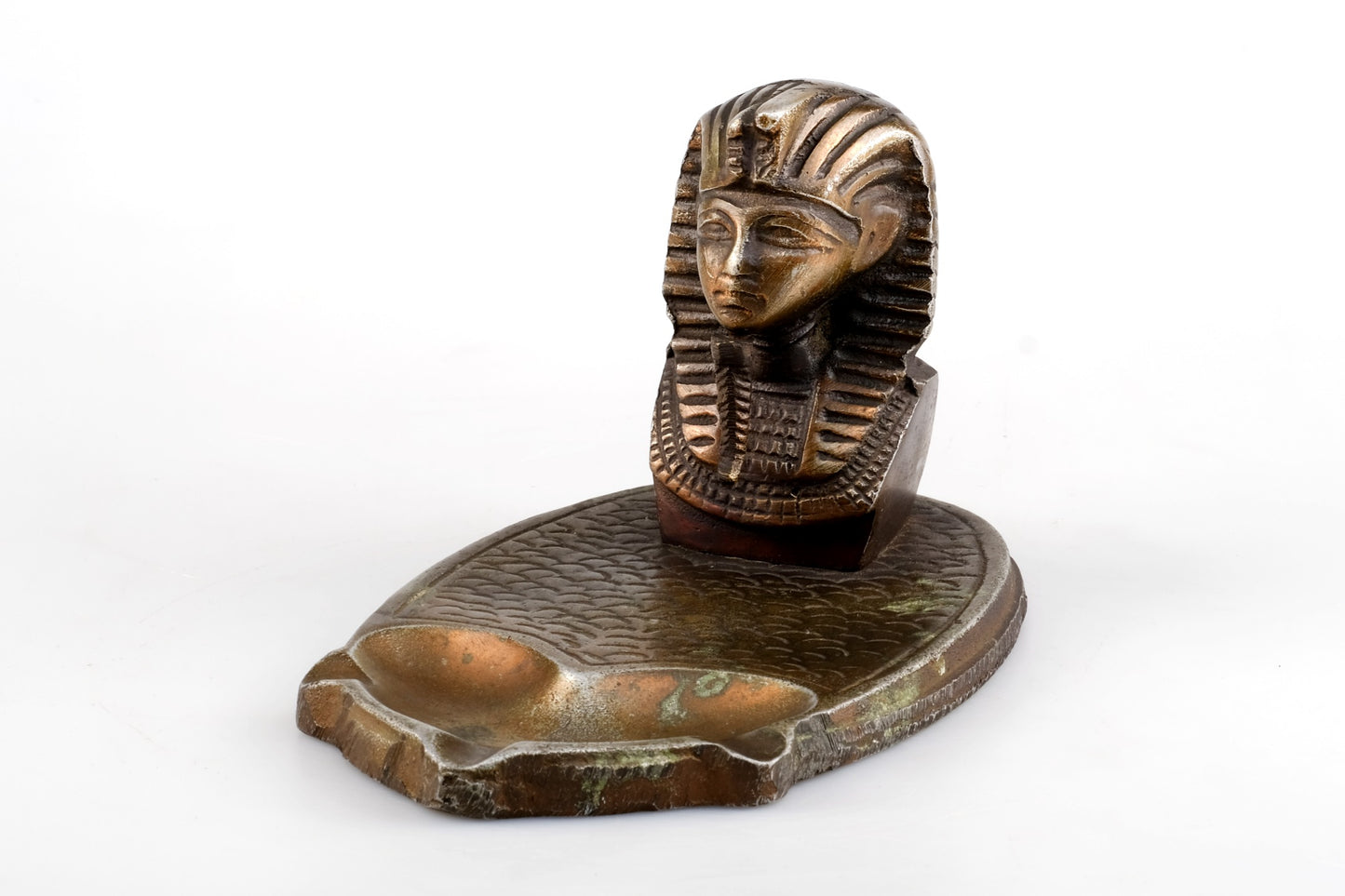 ART DECO EGYPTIAN PHARAOH KING TUTANKHAMEN ASHTRAY