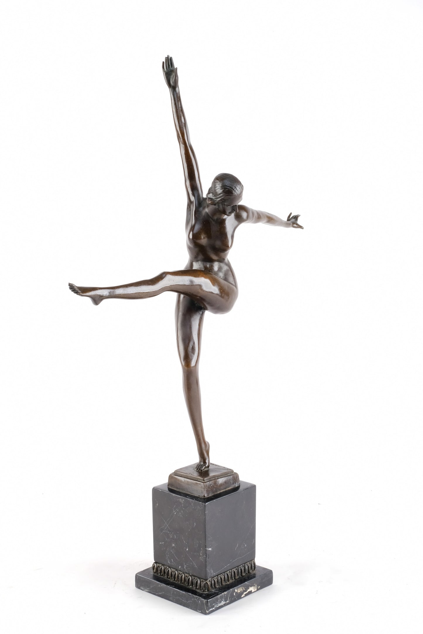 FRENCH ART DECO “PAIR OF DANCE WITH RING”