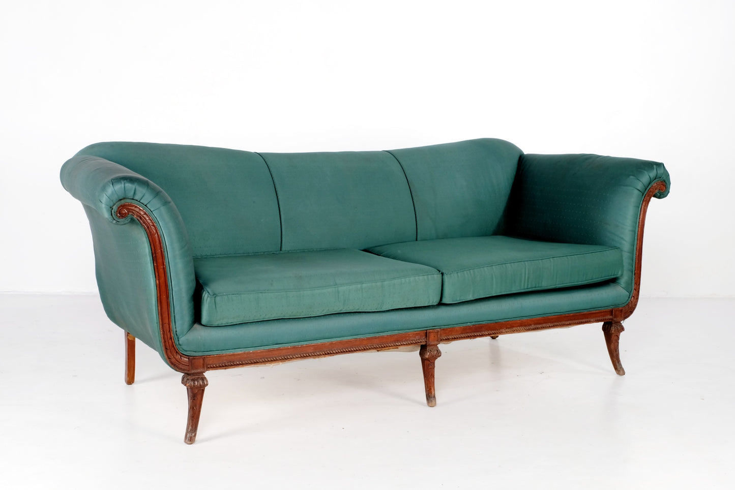 REGENCY SCROLL ARMS SOFA