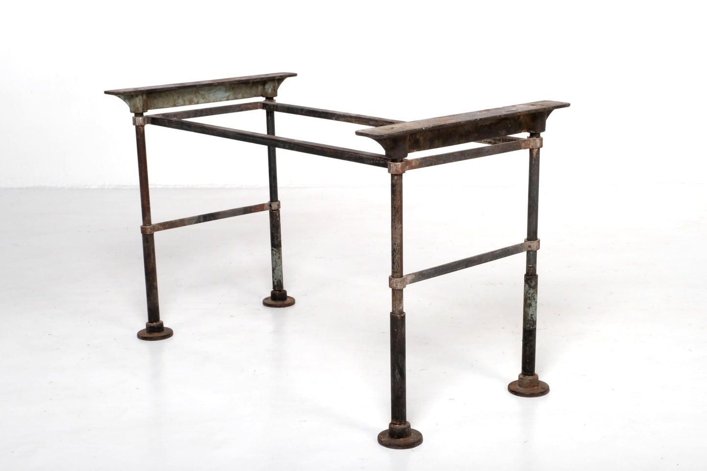 INDUSTRIAL PIPE WOODEN DINING TABLE #1