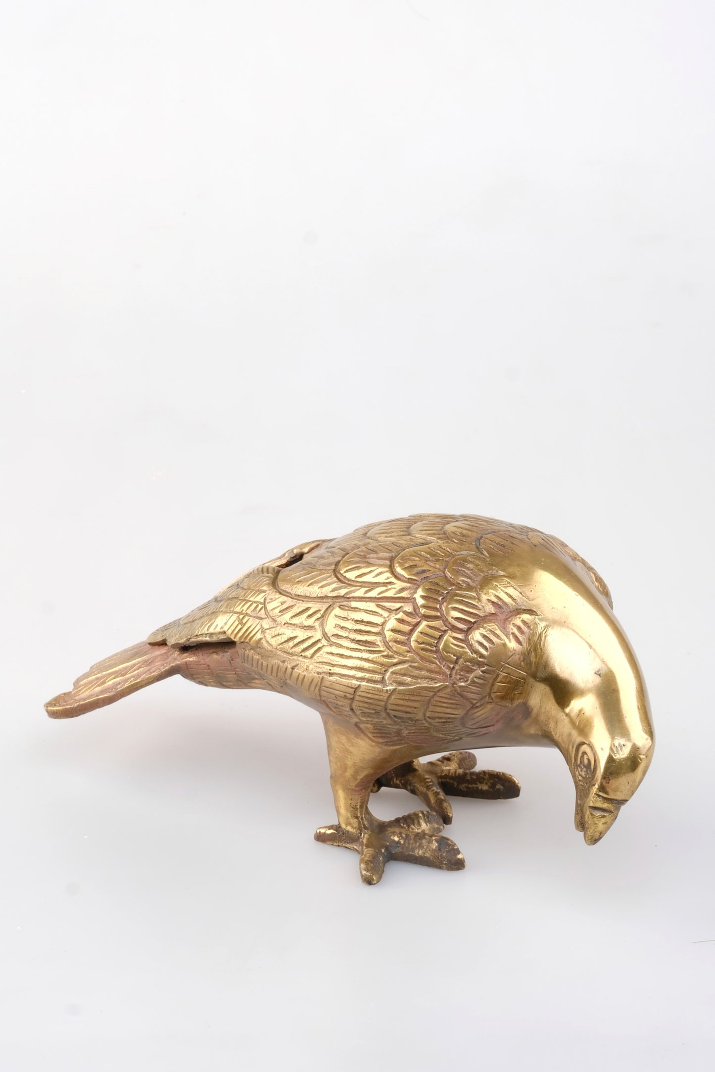 “PAIR OF TWO GOLDEN LOVE DOVES BIRDS”