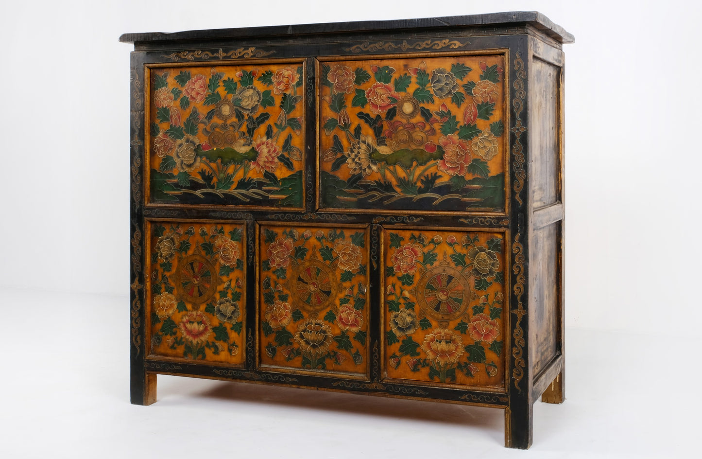 ANTIQUE TIBETAN SIDEBOARD