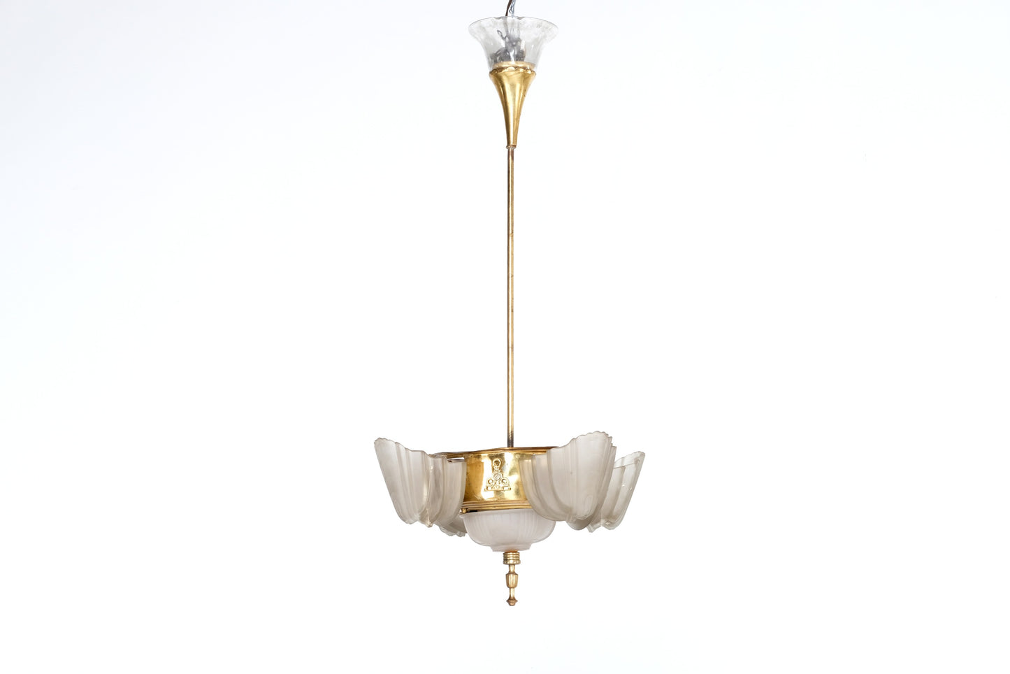 MINI DOWNLIGHT BRASS CHANDELIER