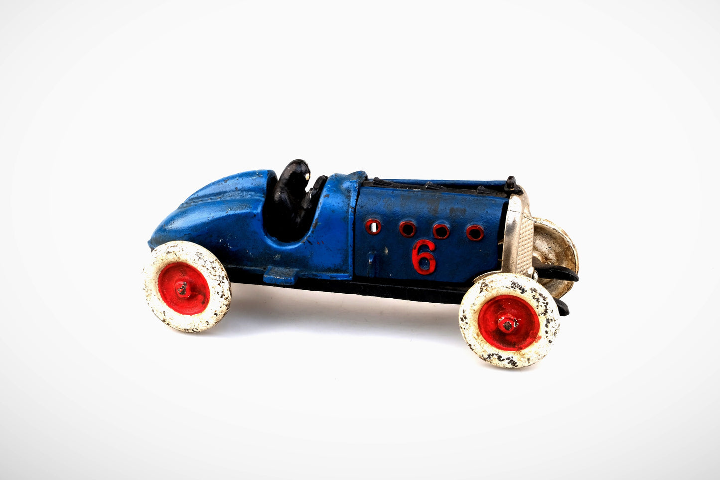 HUBLEY CAR RACE #6 CAST IRON