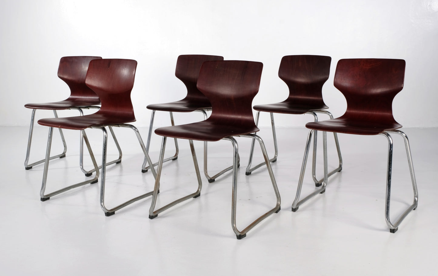 INDUSTRIAL ARMLESS OFFICE CHAIRS BY PAGHOLZ FLOTOTTO