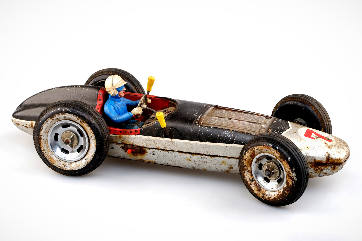 JETSPEED CAR RACE NO. 7 V-1.5 TIN TOY