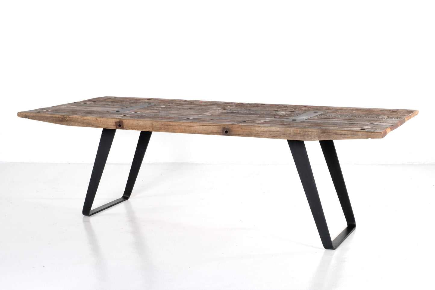 STEEL U BASE KITCHEN DINING TABLE