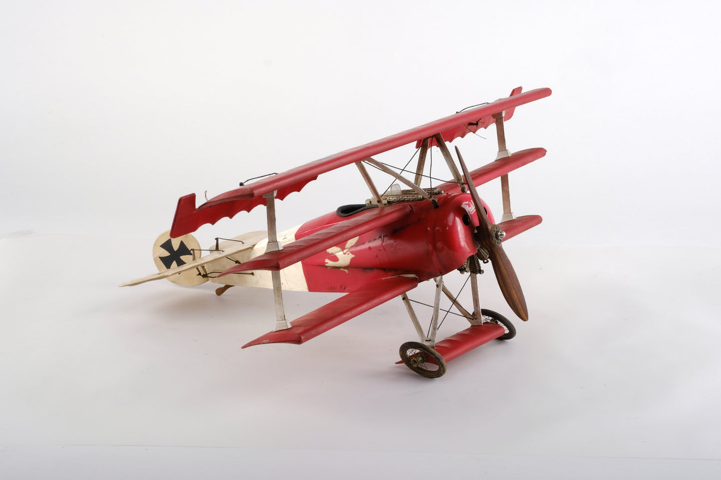 WW1 FOKKER DR.I GERMAN TRI WAR FIGHTER LARGE PLANE