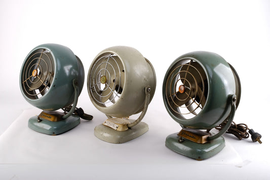 VINTAGE RETRO VORNADO & GRAND AIR ELECTRIC DESK FAN