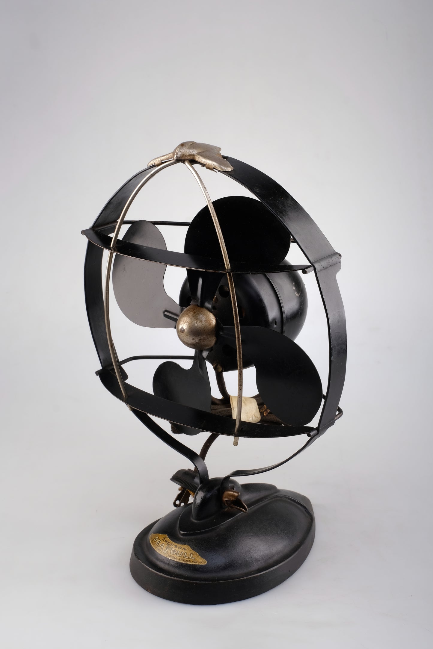 ART DECO EMERSON SEAGULL ELECTRIC DESK FAN