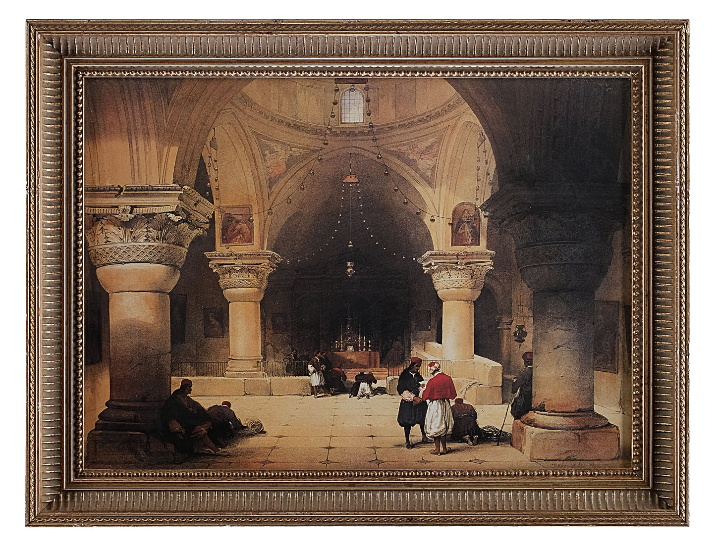 CRYPT OF THE HOLY SEPULCHRE JERUSALEM