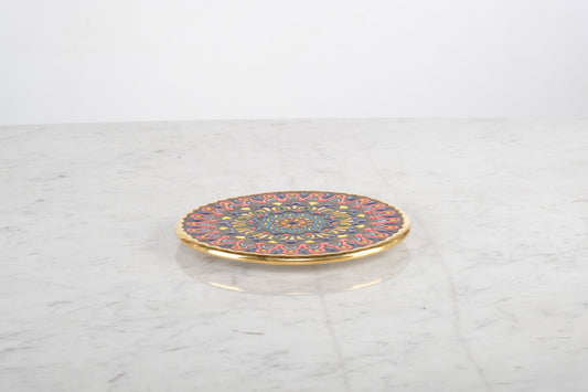 CERCOLON PINTADO A MANO 24K GOLD PLATE