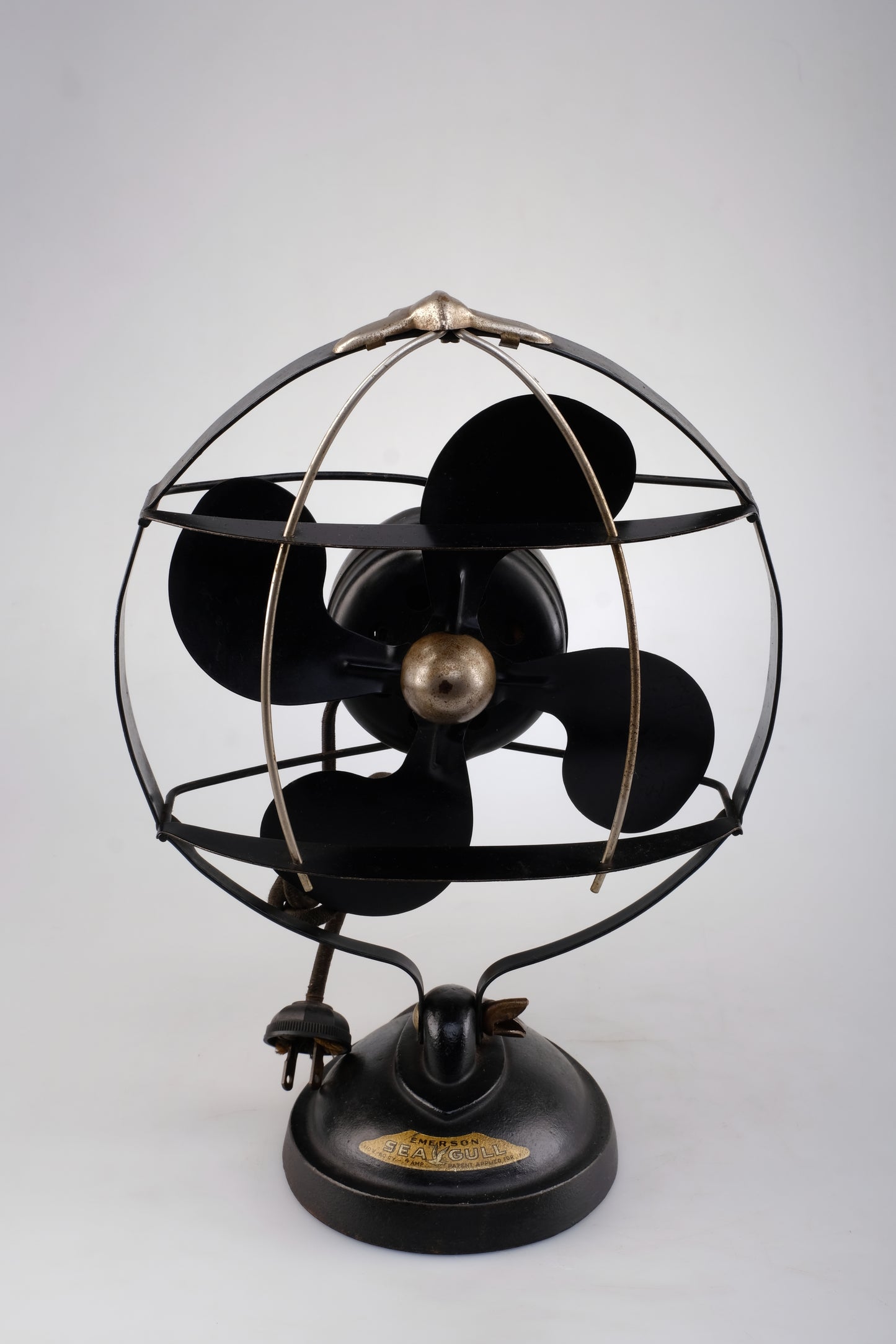 ART DECO EMERSON SEAGULL ELECTRIC DESK FAN