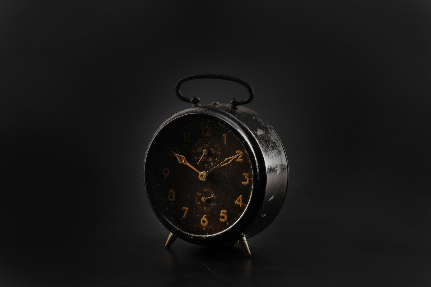 BRAILLE WEHRLE  ALARM  CLOCK  DIAMETER