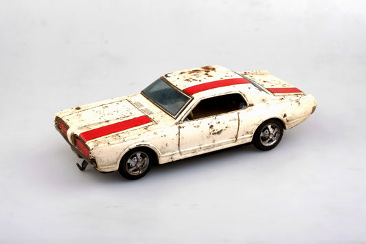 COUGAR TIN TOY CAR