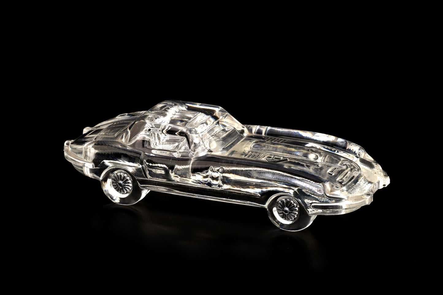 DAUM CRYSTAL MERCEDEZ BENZ SPORTS CAR