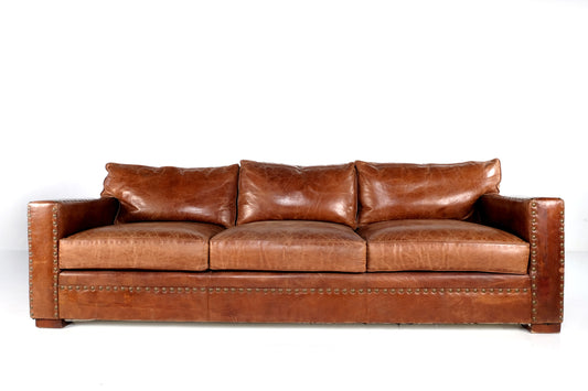 ARTDECO CLASSIC CENTER COUCH FROM RESTORATION HARDWARE