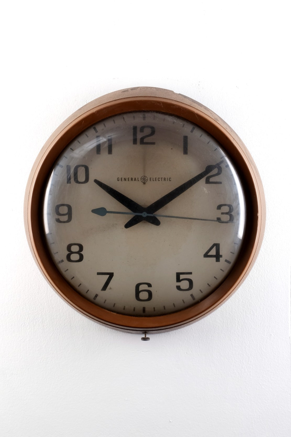 G.E Electric Industrial Art Deco Round Clock