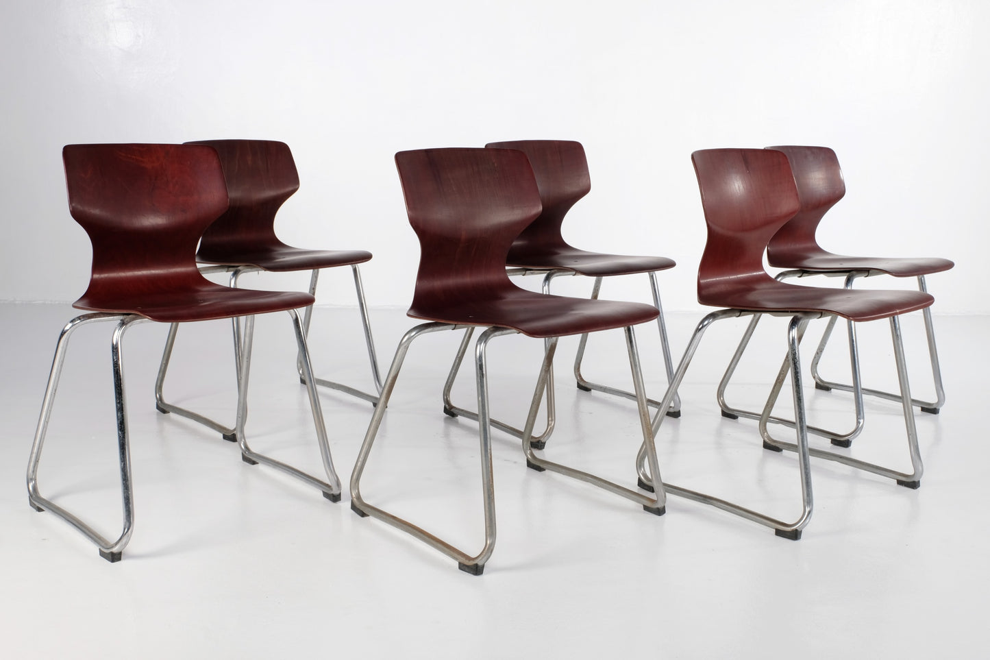 INDUSTRIAL ARMLESS OFFICE CHAIRS BY PAGHOLZ FLOTOTTO