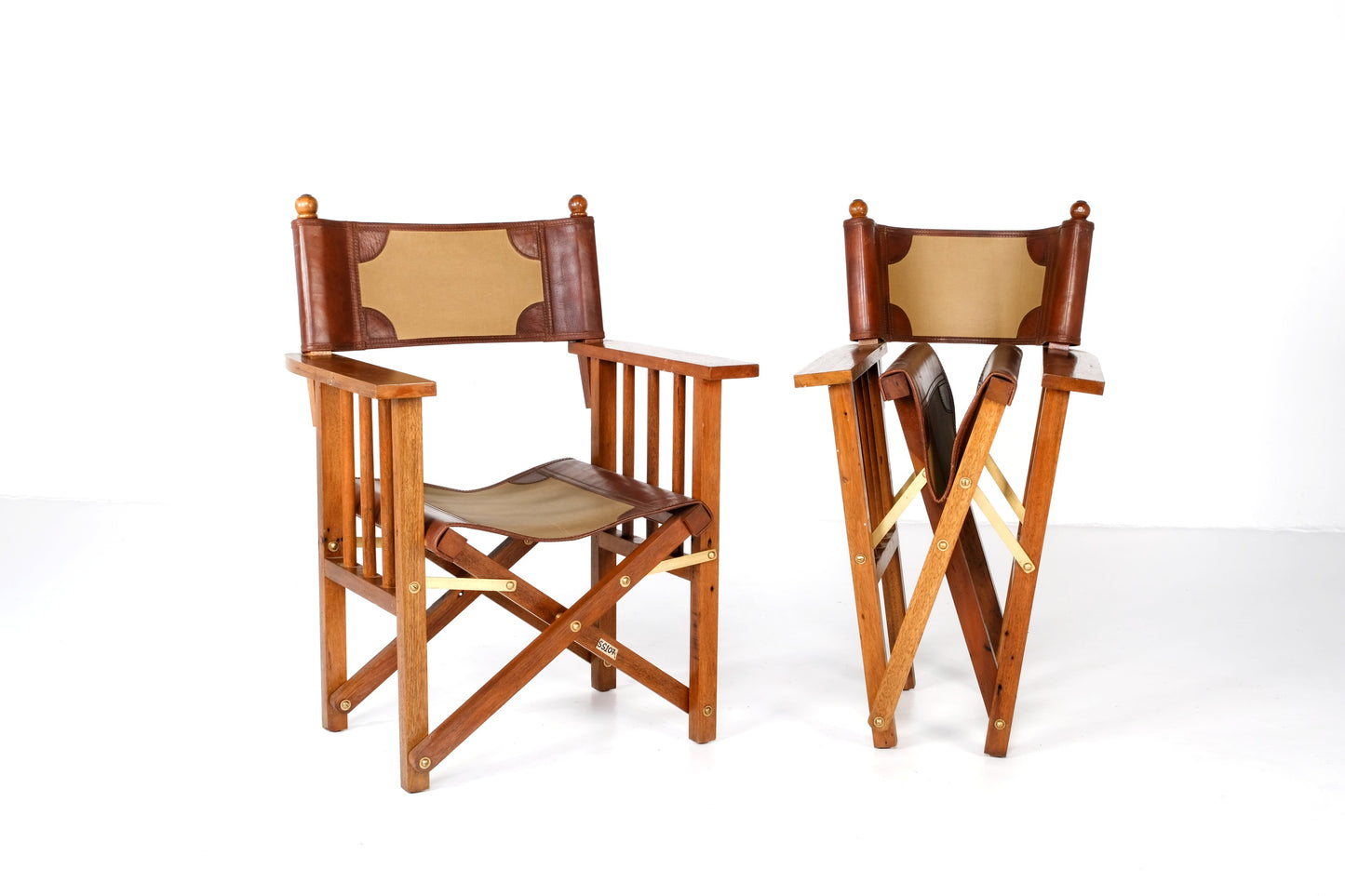 PRIZMIC & BRILL DIRECTOR’S FOLDING CHAIR