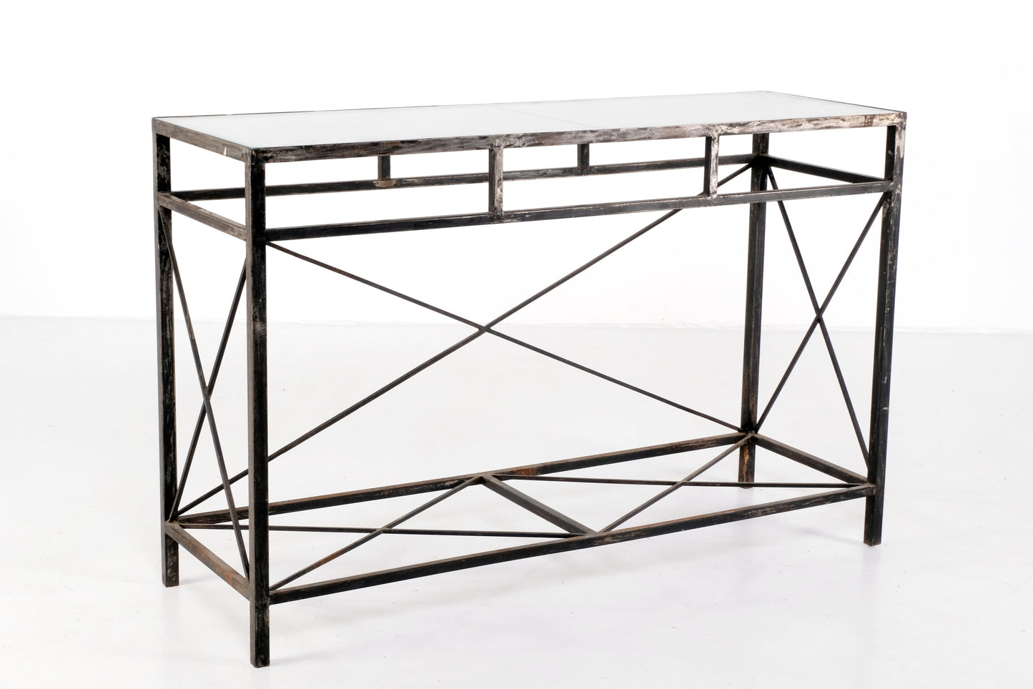 INDUSTRIAL STYLE CONSOLE TABLE