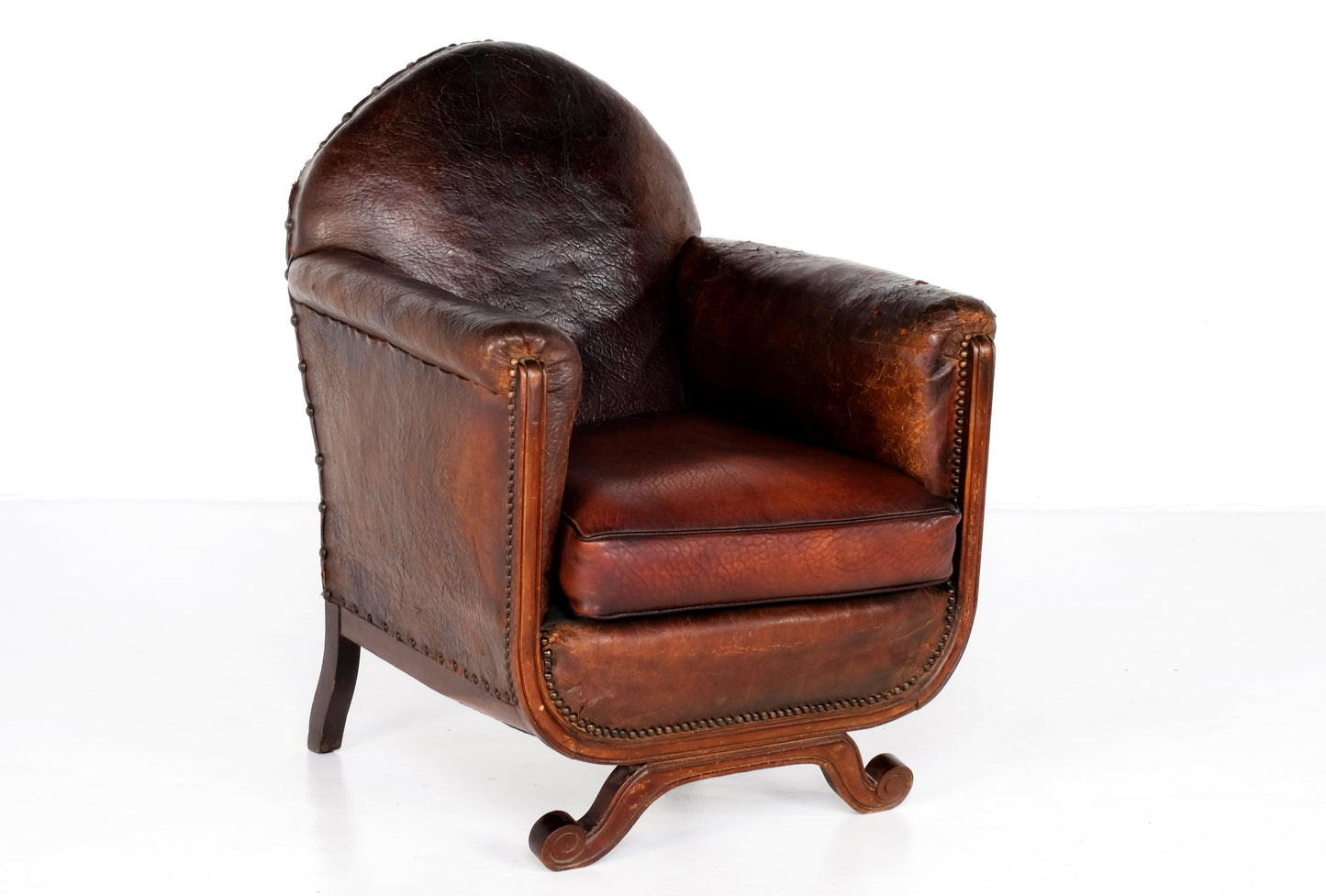 ARTDECO FRENCH GOTIC CLUB CHAIR #6