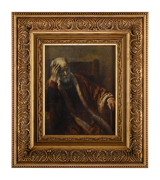 OLD MAN IN AN ARMCHAIR
