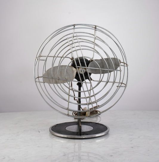 AIR CASTLE ELECTRIC FAN ART DECO AIRPLANE PROPELLER