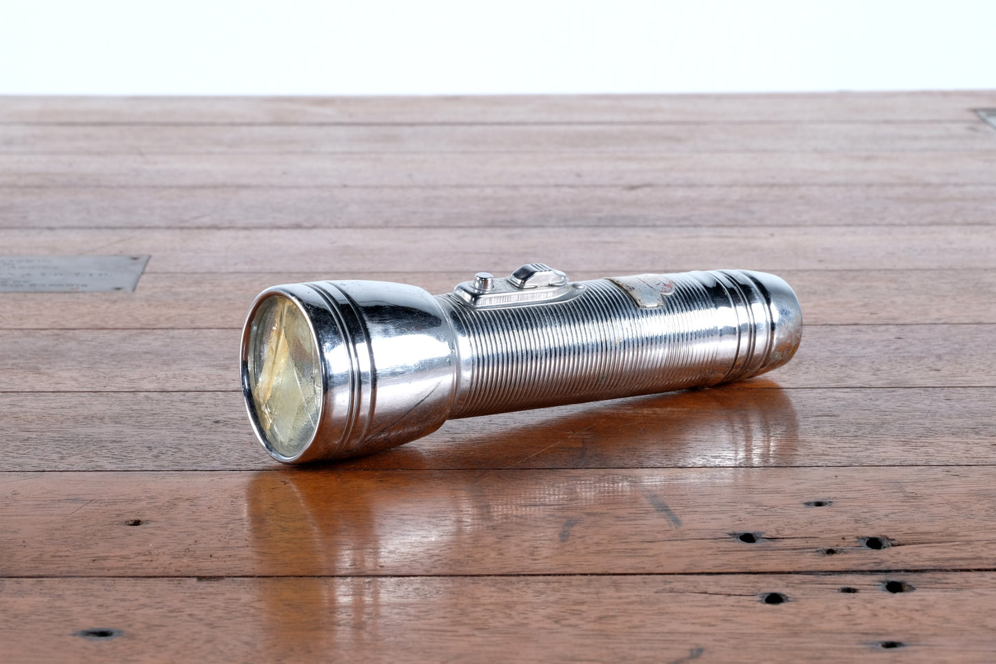 VINTAGE EVEREADY METAL FLASHLIGHT
