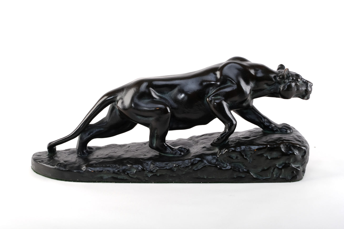 FRENCH ART DECO “PAIR GREAT POMPEIAN PANTHÈRE”