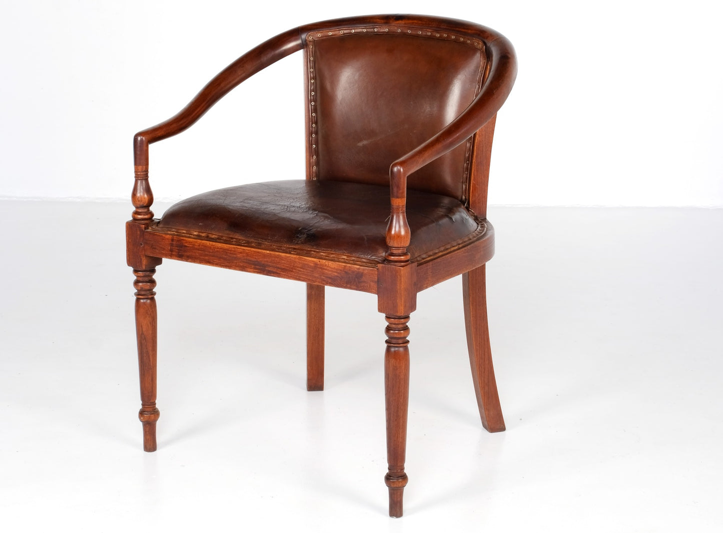 FRENCH ART DECO ANTIQUE ARM CHAIR