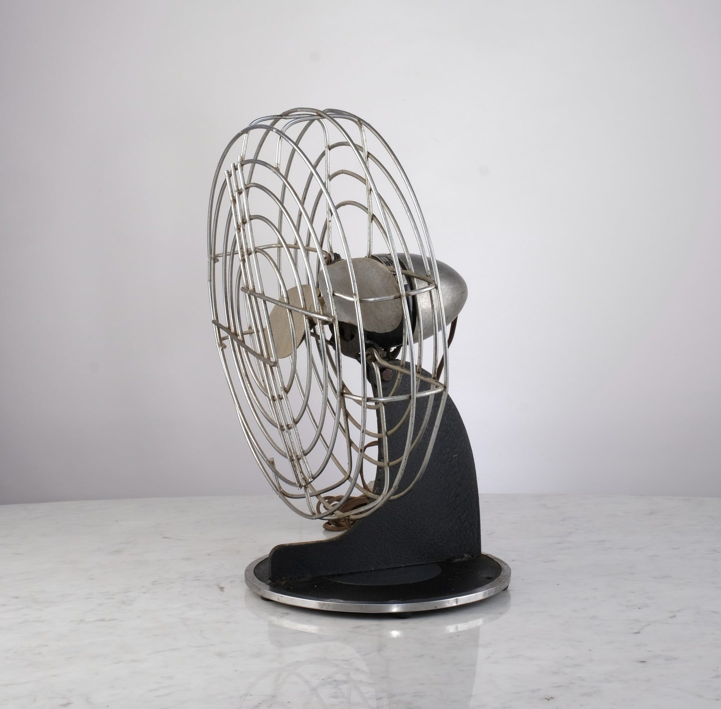 AIR CASTLE ELECTRIC FAN ART DECO AIRPLANE PROPELLER