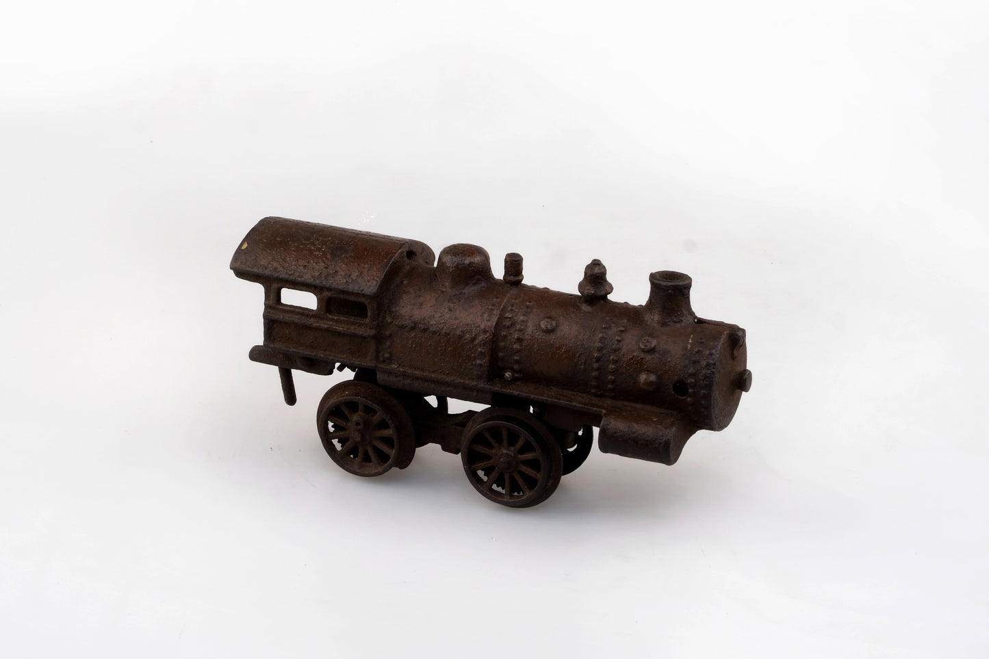 WROUGHT CAST IRON TRAIN LOCOMOTIVE