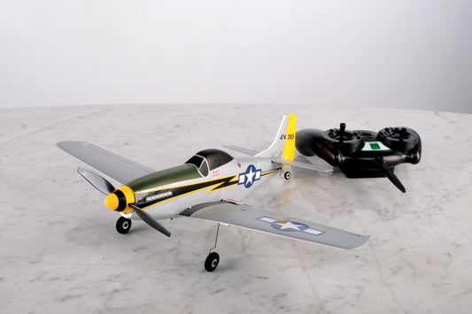 WWII P-51D MUSTANG, ULTRA-MICRO WARBIRD CLASSIC