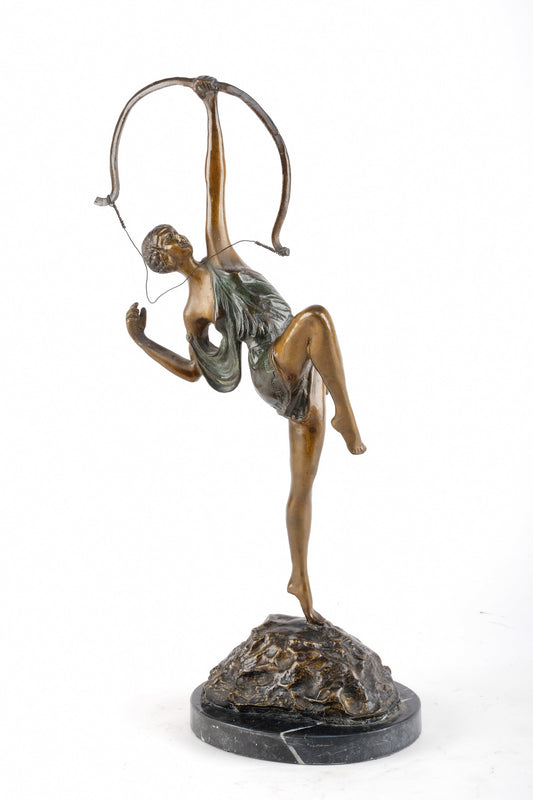 FRENCH ART DECO “ARCHER LADY”