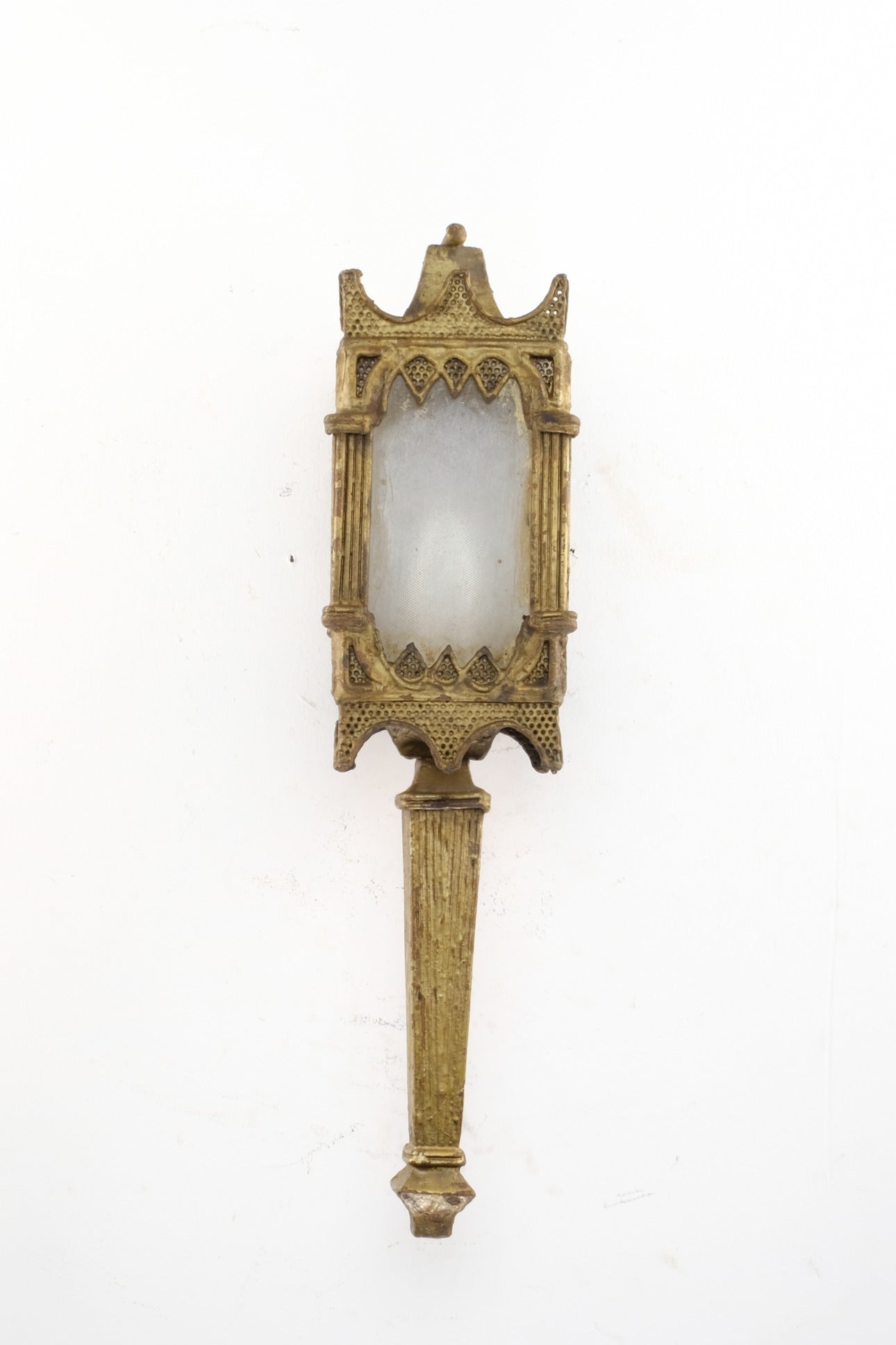 GOLDEN COPPER CHATEAU GOTHIC WALL LAMP