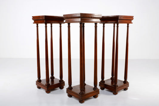 FRENCH ARTDECO PEDESTAL TABLES