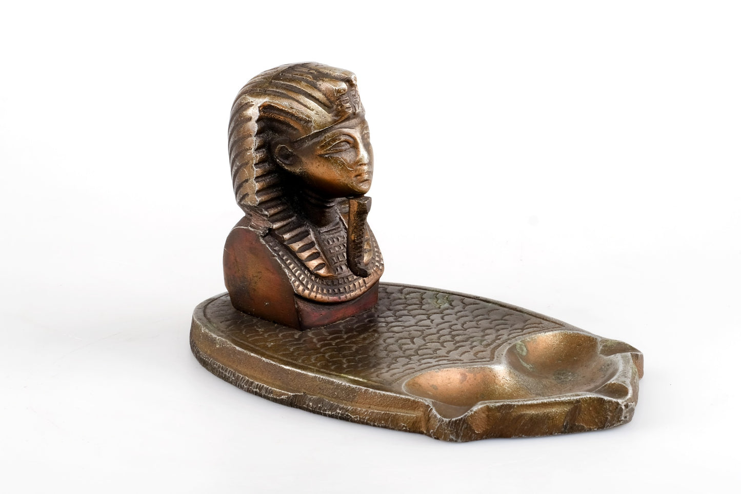 ART DECO EGYPTIAN PHARAOH KING TUTANKHAMEN ASHTRAY