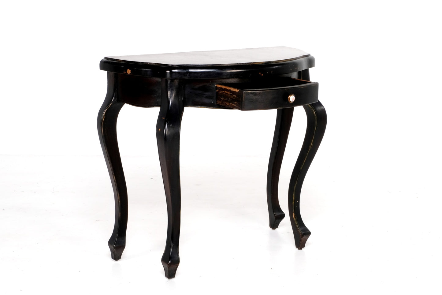 HALF ROUND RETRO CONSOLE TABLE