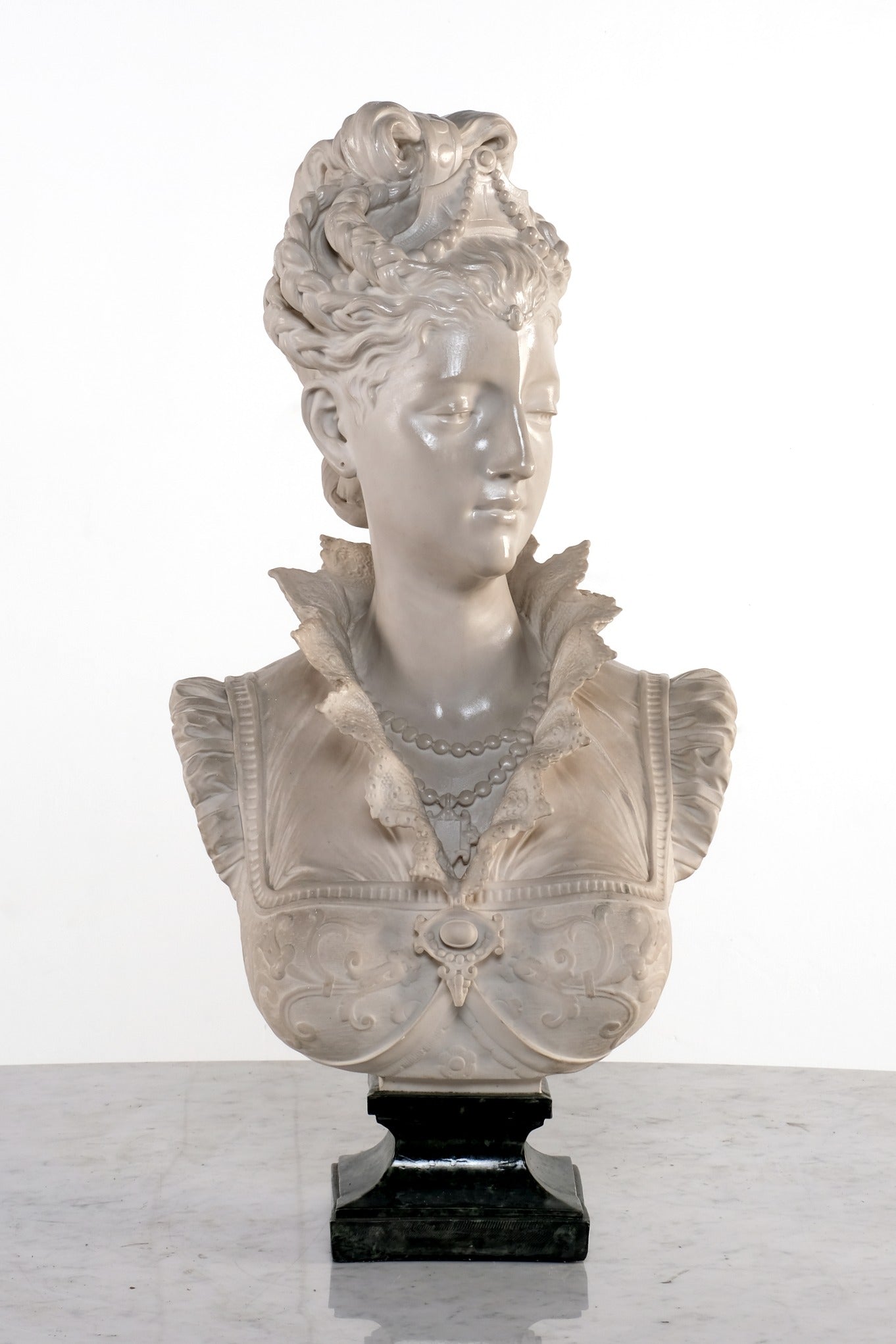 FRENCH ART DECO HEAD OF DIANE DE POITIERS