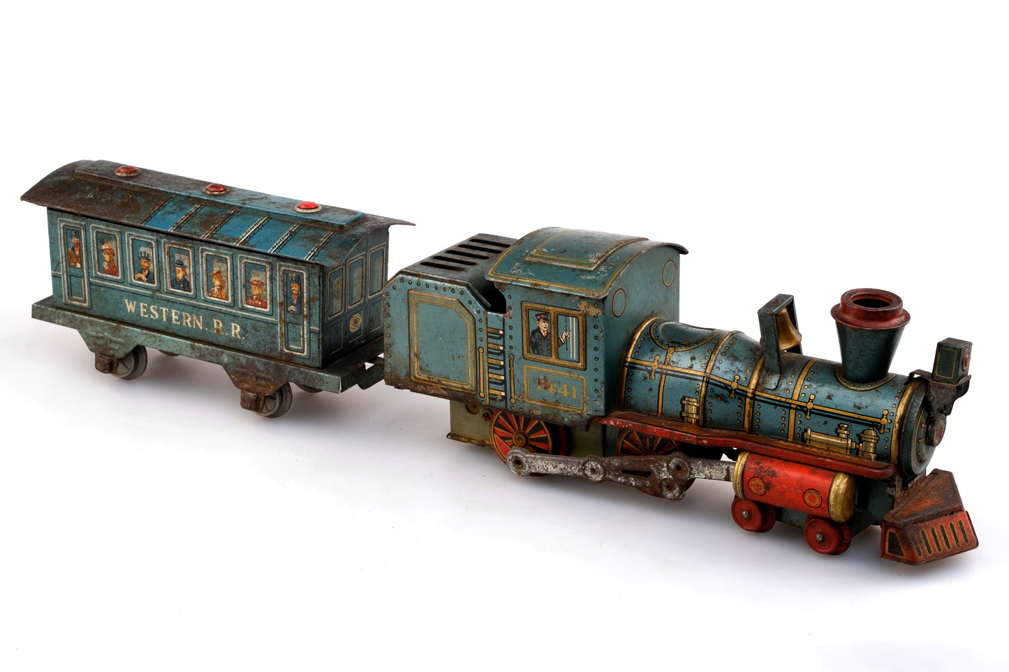WESTERN R.R LOCOMOTIVE TRAIN