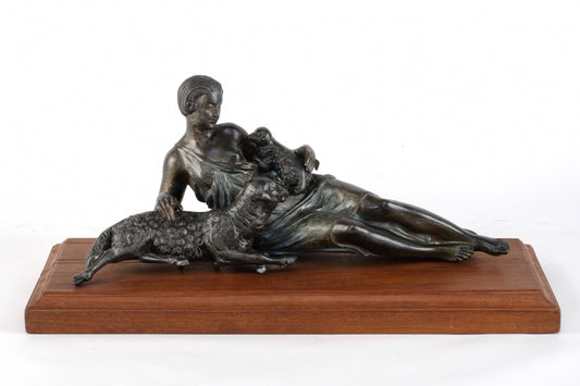 FRENCH ART DECO POESIE PASTORALE