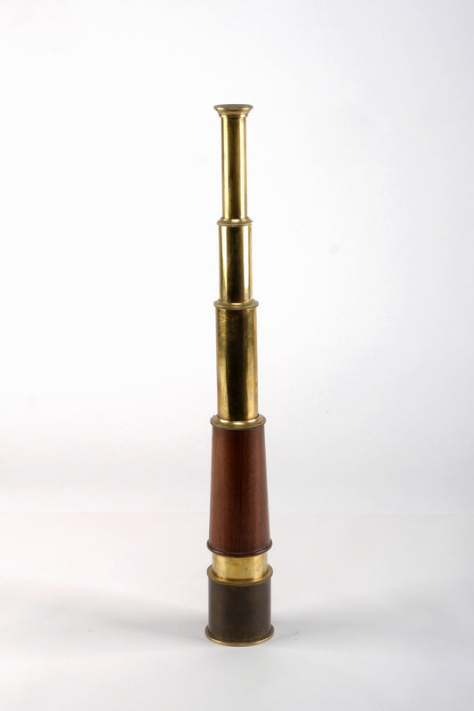 BRASS PULLOUT SPYGLASS TELESCOPE