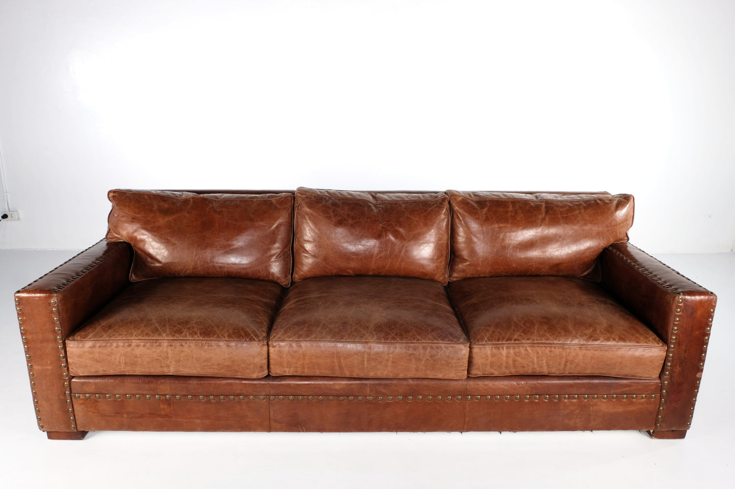 ARTDECO CLASSIC CENTER COUCH FROM RESTORATION HARDWARE