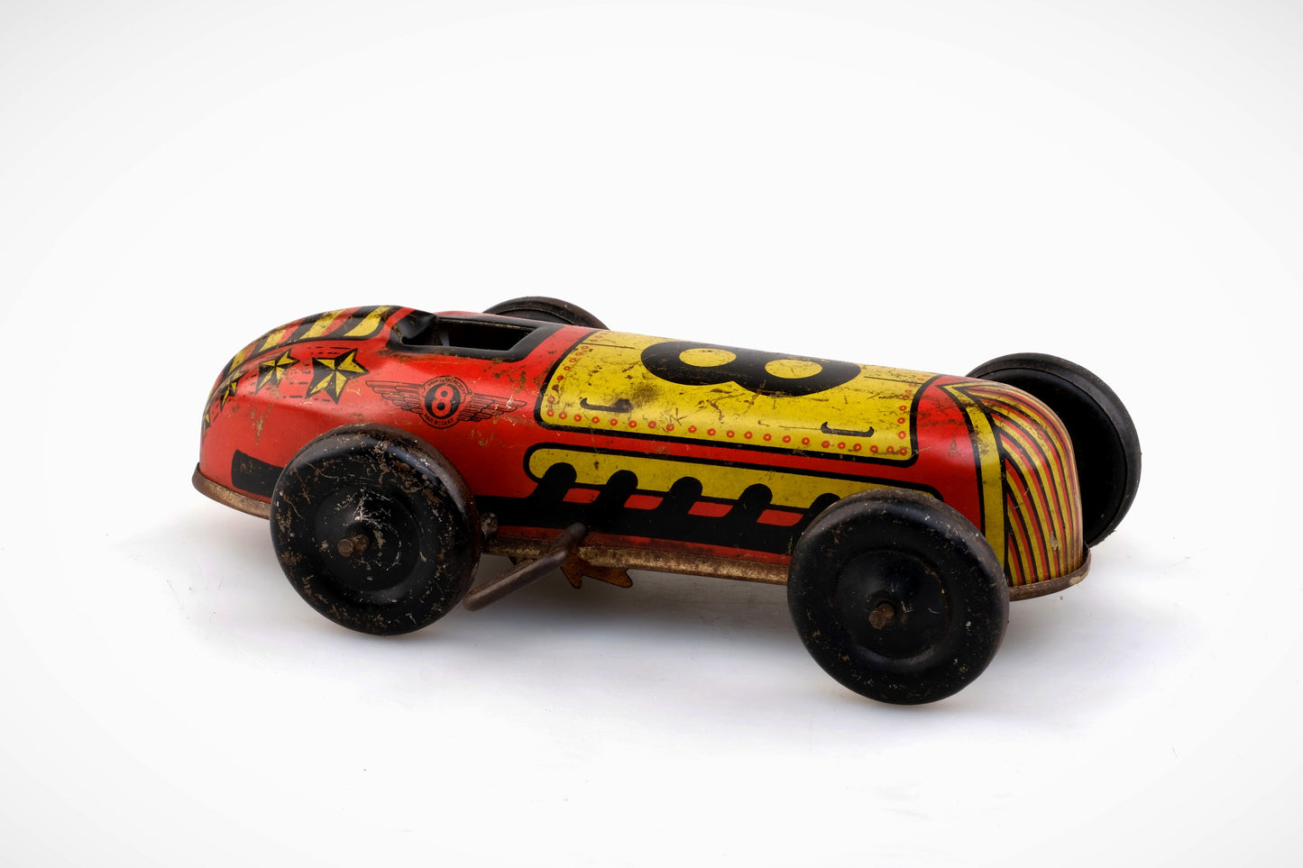 TIN TOY RACE CAR