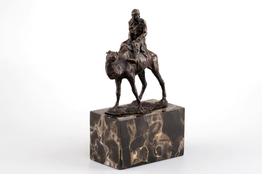 ART DECO NUBIAN CAMEL RIDER/LE CHAMELIER